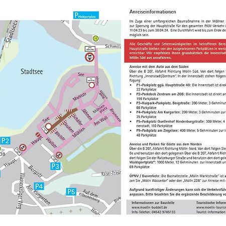 Zentral Gelegenes Ferienzimmer Moellner Seestrasse ภายนอก รูปภาพ